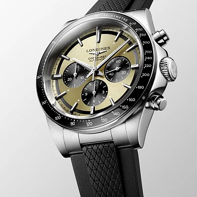 Longines Conquest Gent Automatic Chronograph Ceramic L3.835.4.32.9