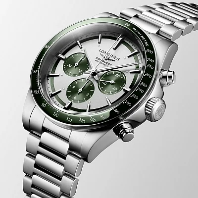 Longines Conquest Gent Automatic Chronograph Ceramic L3.835.4.02.6