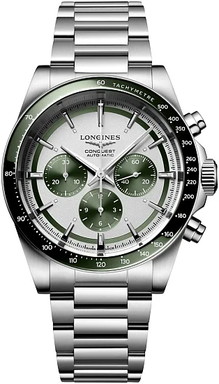 Longines Conquest Gent Automatic Chronograph Ceramic L38354026