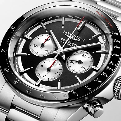 Longines Conquest Gent Automatic Chronograph Ceramic L3.835.4.52.6