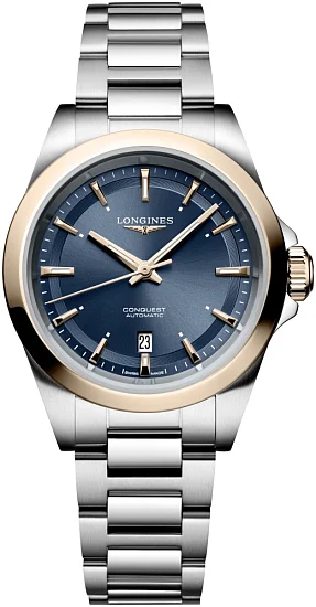 Longines Conquest Lady Automatic 18k Gold Caps L33205926