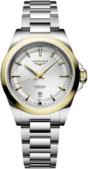 Longines Conquest Lady Automatic 18k Gold Caps L33205706