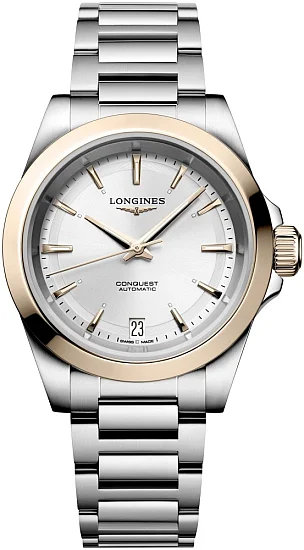 Longines Conquest Lady Automatic 18k Gold Caps L34305726