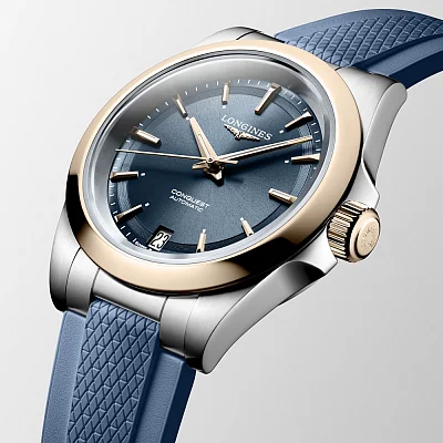 Longines Conquest Lady Automatic 18k Gold Caps L3.430.5.92.9
