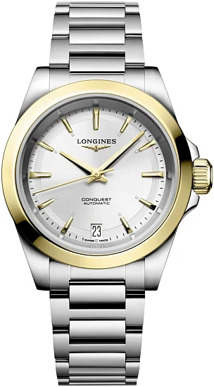Longines Conquest Lady Automatic 18k Gold Caps L34305706
