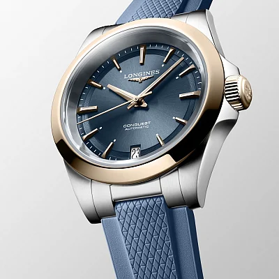 Longines Conquest Lady Automatic 18k Gold Caps L3.430.5.92.9