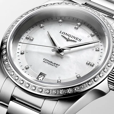 Longines Conquest Lady Automatic Diamonds L3.430.0.87.6