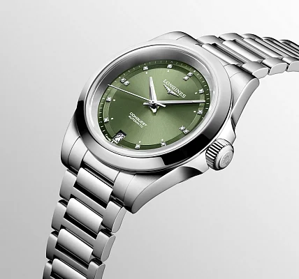Longines Conquest Lady Automatic Diamonds L3.430.4.07.6