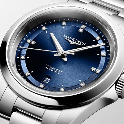 Longines Conquest Lady Automatic Diamonds L3.320.4.97.6