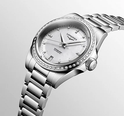 Longines Conquest Lady Automatic Diamonds L3.430.0.87.6