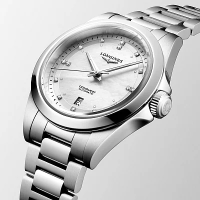 Longines Conquest Lady Automatic Diamonds L3.320.4.87.6