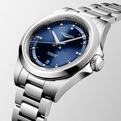 Longines Conquest Lady Automatic Diamonds L3.320.4.97.6