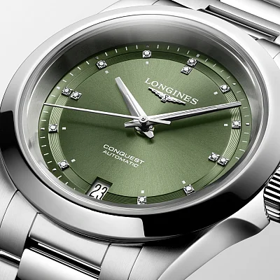 Longines Conquest Lady Automatic Diamonds L3.430.4.07.6