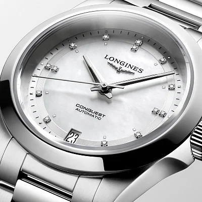Longines Conquest Lady Automatic Diamonds L3.430.4.87.6