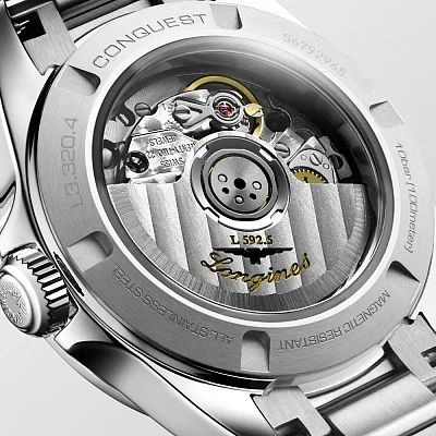 Longines Conquest Lady Automatic Diamonds L3.320.4.07.6
