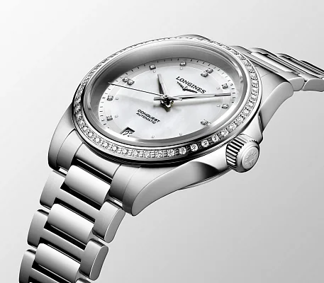 Longines Conquest Lady Automatic Diamonds L3.430.0.87.6
