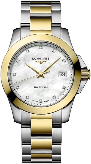 Longines Conquest Lady Diamonds Yellow Gold PVD L33773877