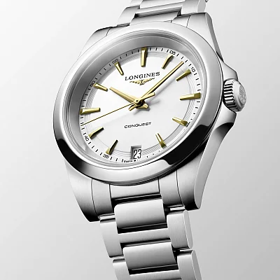 Longines Conquest Lady Quartz 34mm L3.460.4.12.6