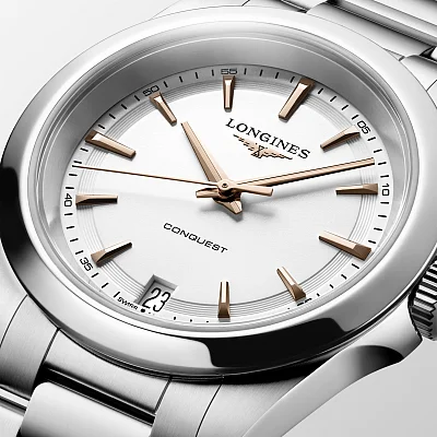 Longines Conquest Lady Quartz 34mm L3.460.4.18.6