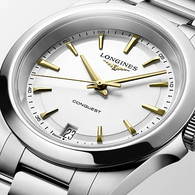 Longines Conquest Lady Quartz 34mm L3.460.4.12.6