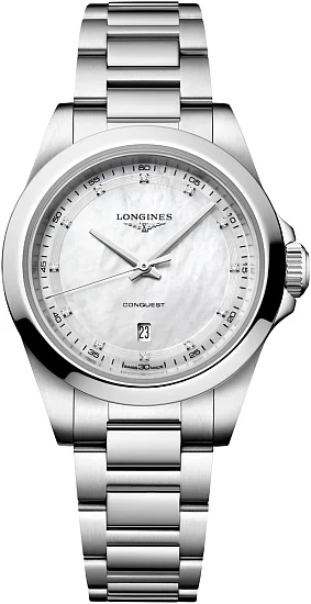 Longines Conquest Lady Quartz Diamonds 30mm L33504876