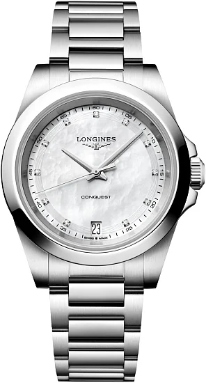 Longines Conquest Lady Quartz Diamonds 34mm L34604876