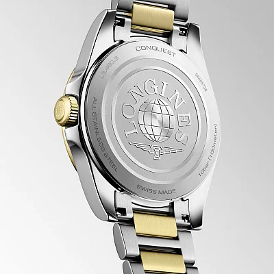 Longines Conquest Lady Quartz 34mm Yellow Gold PVD L3.460.3.12.7