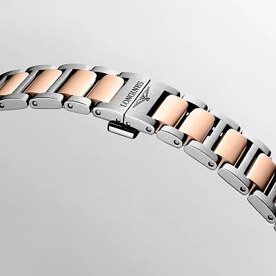 Longines Conquest Quartz 38mm Rose Gold PVD L3.750.3.98.7