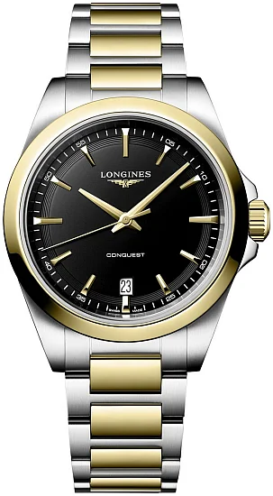 Longines Conquest Quartz 38mm Yellow Gold PVD L37503527