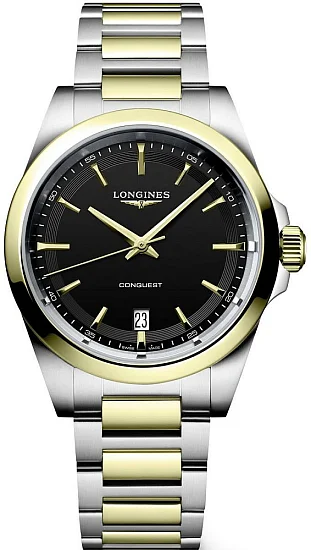 Longines Conquest Quartz Gold PVD 38mm L37503527
