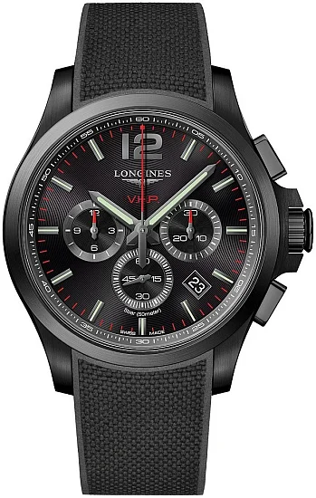 Longines Conquest VHP Chrono Black PVD L37272569