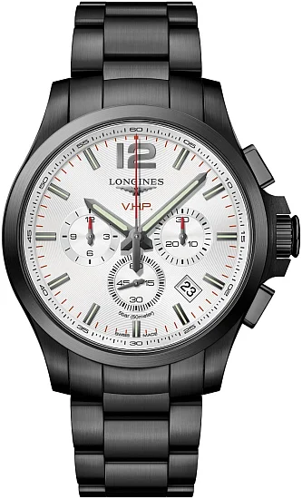 Longines Conquest VHP Chrono Black PVD L37272766
