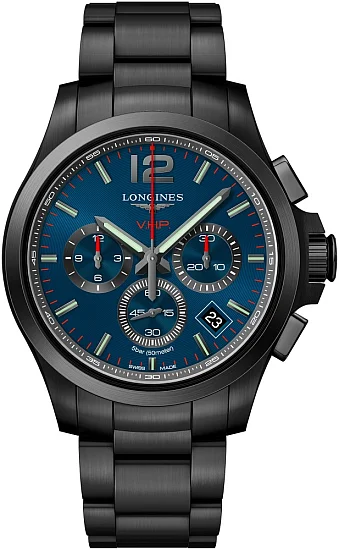 Longines Conquest VHP Chrono Black PVD L37172966