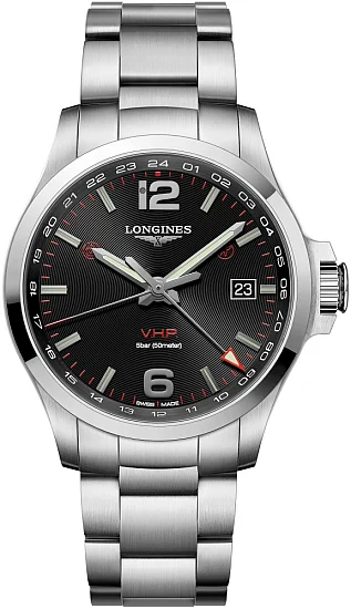Longines Conquest VHP GMT Flash Setting L37284566
