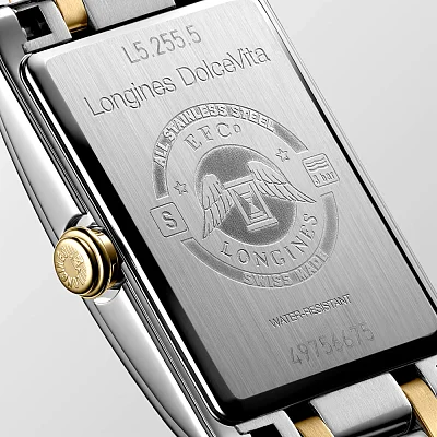 Longines DolceVita Lady 18k Gold Caps L5.255.5.70.7