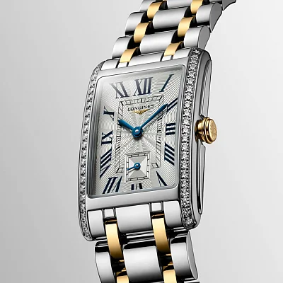 Longines DolceVita Lady Diamonds 18k Gold Caps L5.512.5.78.7