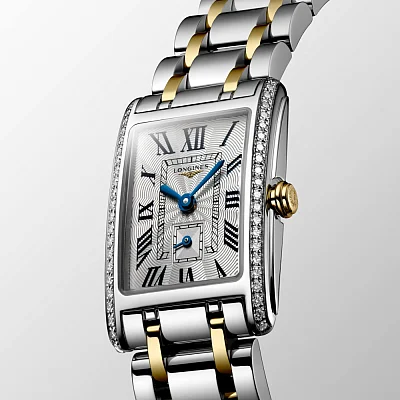 Longines DolceVita Lady Diamonds 18k Gold Caps L5.255.5.78.7