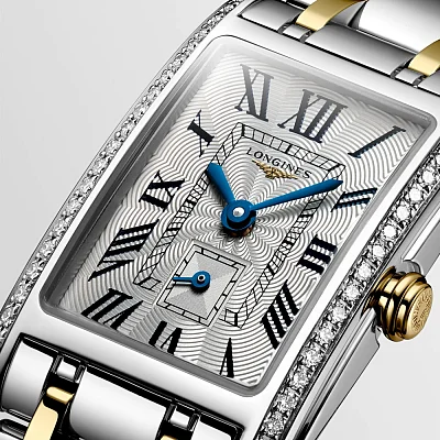 Longines DolceVita Lady Diamonds 18k Gold Caps L5.255.5.78.7