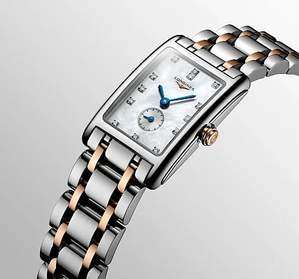 Longines DolceVita Lady Diamonds 18k Gold Caps L5.255.5.87.7