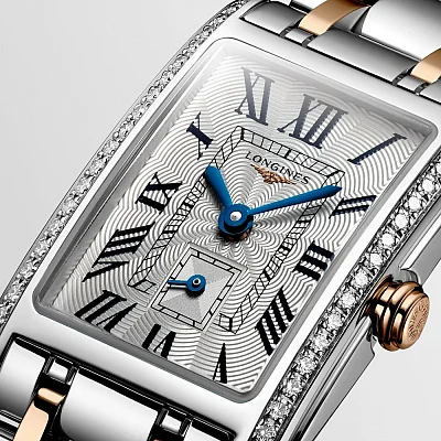 Longines DolceVita Lady Diamonds 18k Gold Caps L5.255.5.79.7