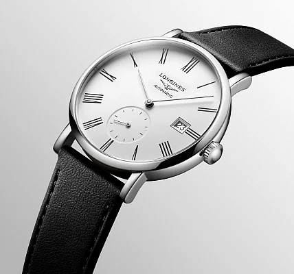 Longines Elegant Collection Gent Automatic Small Second Vegan Strap L4.812.4.11.0