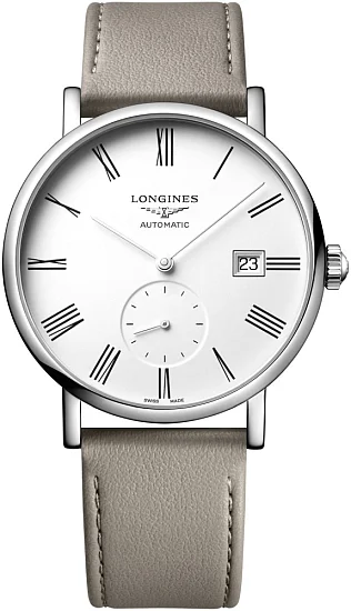 Longines Elegant Collection Gent Automatic Small Second Vegan Strap L48124112