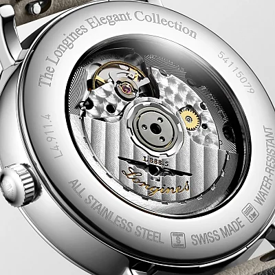 Longines Elegant Collection Gent Automatic Vegan Strap L4.911.4.11.0