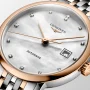  Zdjęcie 4 Longines Elegant Collection Lady Automatic Diamonds 18k Gold Caps L4.310.5.80.7
