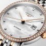  Zdjęcie 4 Longines Elegant Collection Lady Automatic Diamonds 18k Gold Caps L4.310.5.81.7