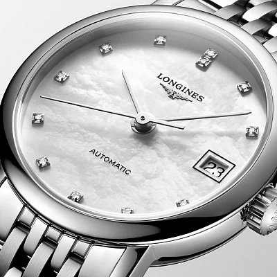 Longines Elegant Collection Lady Automatic Diamonds L4.309.4.80.6
