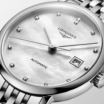 Longines Elegant Collection Lady Automatic Diamonds L4.310.4.80.6