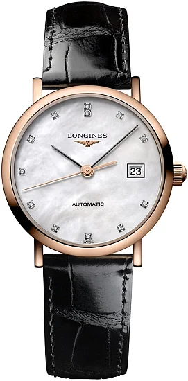 Longines Elegant Collection Lady Automatic Diamonds 18k Gold L43788874