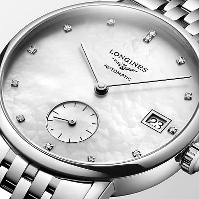 Longines Elegant Collection Lady Automatic Small Second Diamonds L4.312.4.87.6