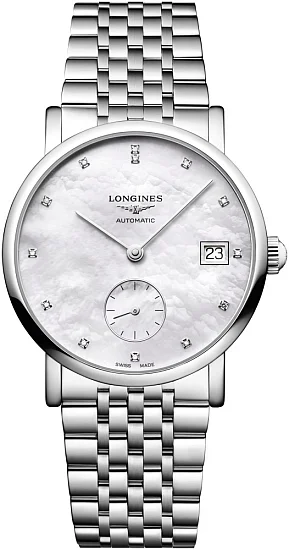 Longines Elegant Collection Lady Automatic Small Second Diamonds L43124876